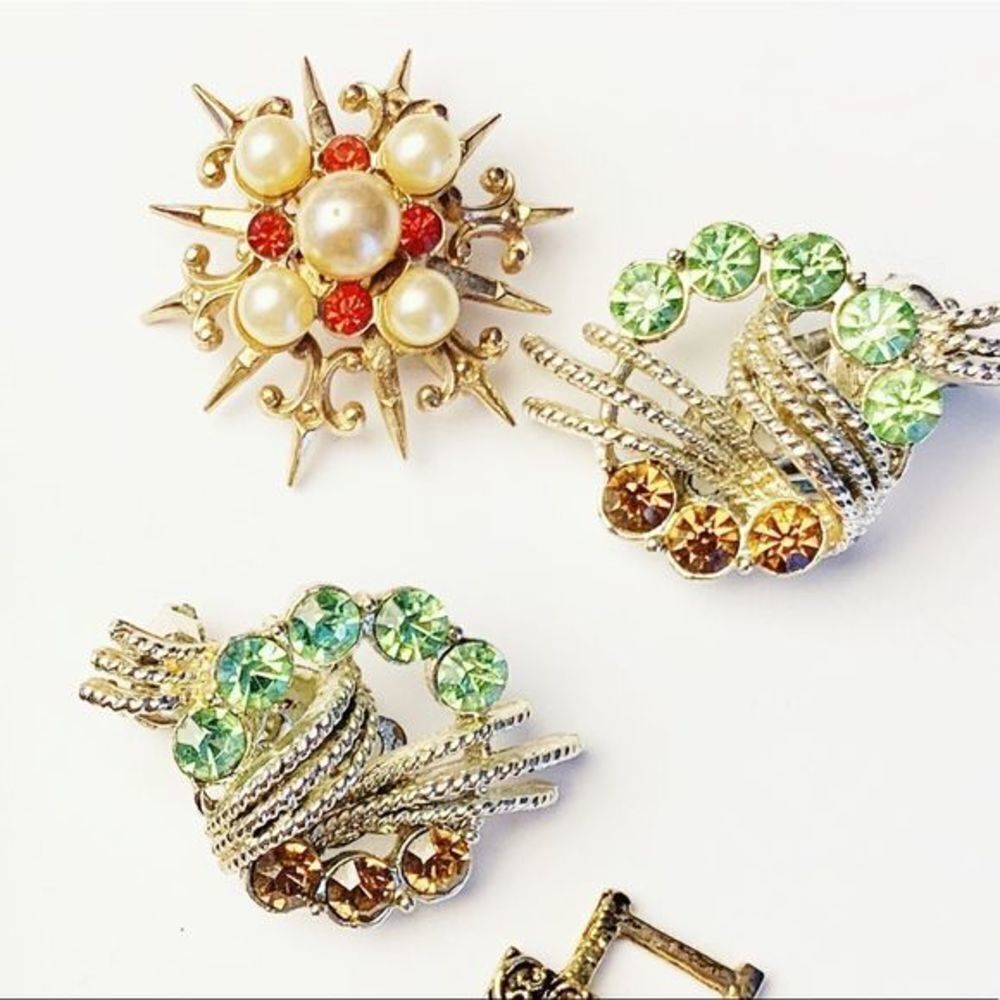 Vintage Mid Century Jewelry Lot - Picture 6 of 16